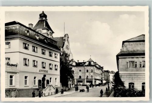 Simbach Innstraße Apotheke Treppe Fahrrad Wagen