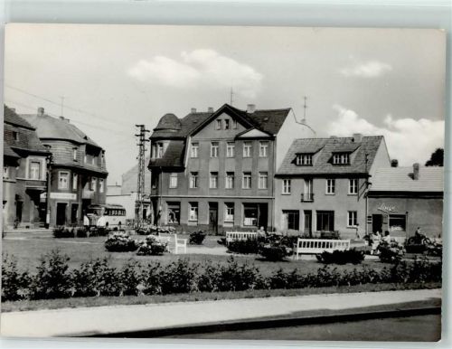 Elsterwerda Markt Omnibus Parkanlage