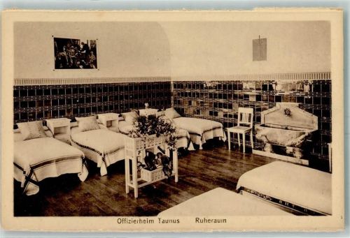 Falkenstein Offizierheim Taunus Ruheraum Ort handschriftlich
