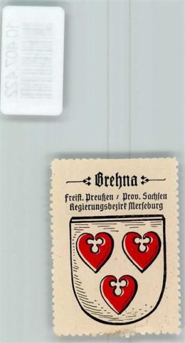 Brehna Vignette Wappen Kaffee Hag 1920-1940