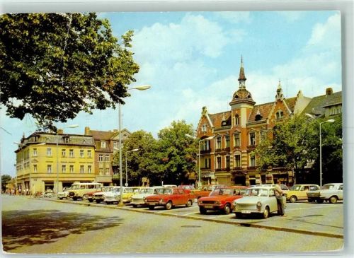 Finsterwalde Marktplatz Auto