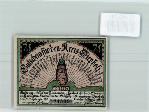 Diepholz Notgeld