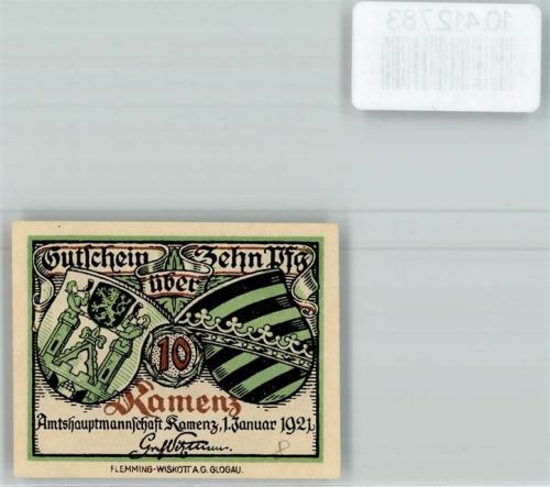 Kamenz Notgeld