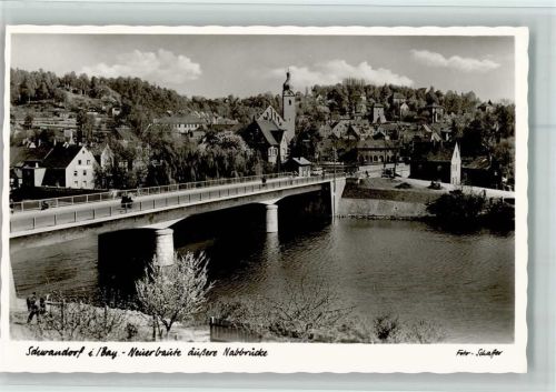 Schwandorf Neue Naabbrücke Foto Schaffer
