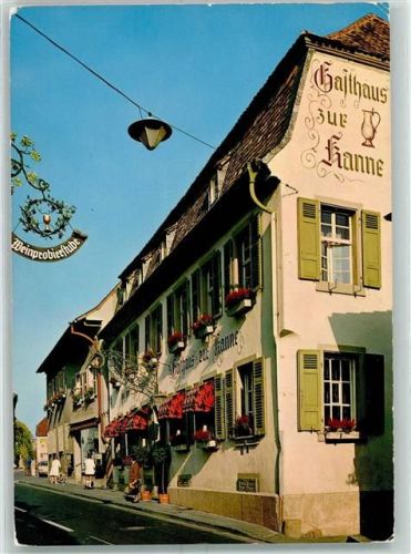 Deidesheim Gasthaus zur Kanne Ältestes Gasthaus Inh. M. Couasnon