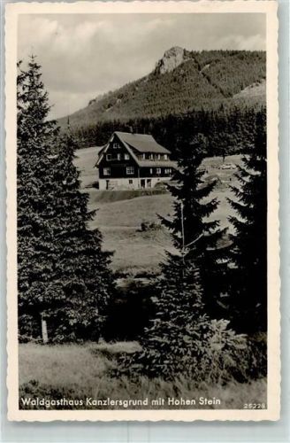 Oberschönau Gasthaus Kanzlersgrund Hohen Stein