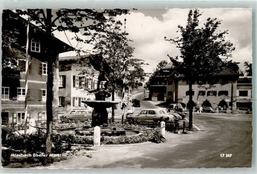 83714 W8160 Miesbach - Oberer Markt Gasthaus Brunnen