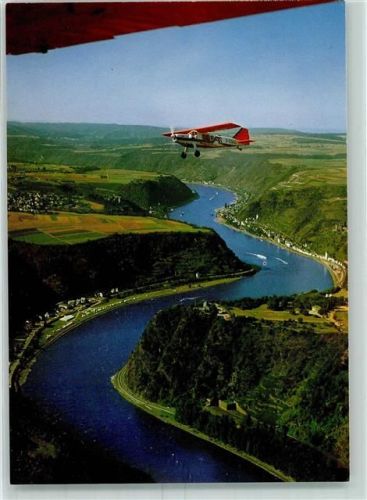 St. Goarshausen Fliegeraufnahme Loreley