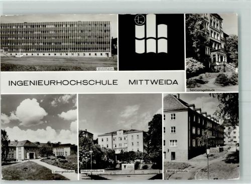 Mittweida Ingenierhochschule Wohnheim Laborgebäude Sektionsgebäude