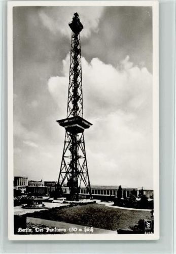 Charlottenburg Funkturm - Foto Klinke 8356? sehr gute Erhaltung