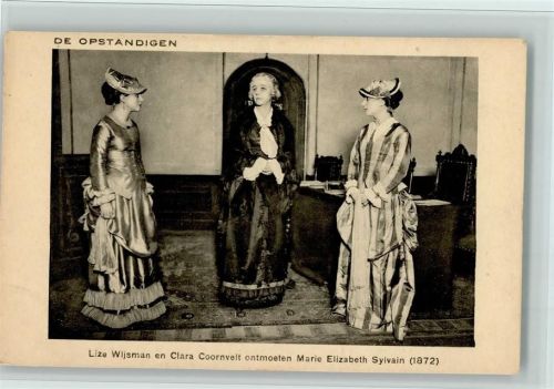 de Opstandigen - Bühnenzene - Lize Wijsman und Clara Coornveit