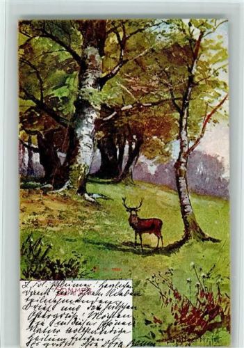 1905 Jahreszeiten Serie - Sommer AK
