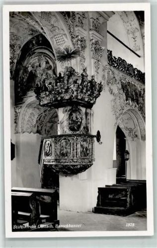 Ossiach Stiftskirche Barockkanzel