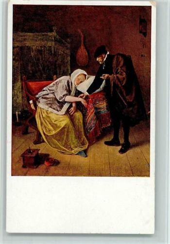 Gemälde von Jan Steen - Arzt , Die Liebeskranke , Kaffeemühle
