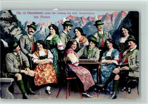 Volksmusikgruppe - Die Obersteirer , gute Erhaltung