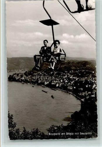 Boppard 1958 Sessellift AK
