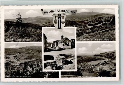 Arnoldshain Pferdskopf von der Hegewiese Arnoldshain vom Leistenbachtal Jubiläumsbrunnen Rathaus Grätenbachtal mit Gr. Feldberg Blick vom Galgenfeld mit Evangel. Akademie Mehrfachaufnahme