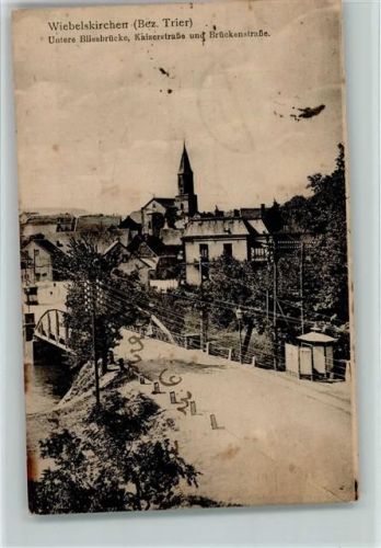 Wiebelskirchen Untere Bliesbrücke Kaiserstraße und Brückenstraße