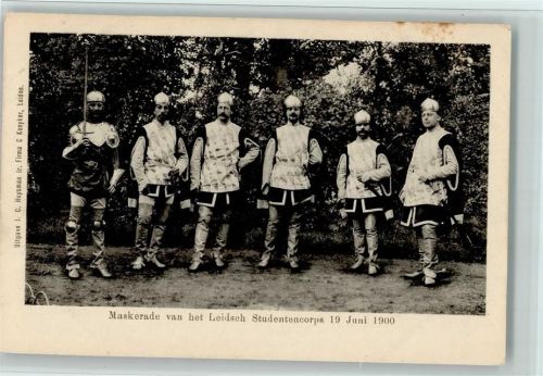 Leiden Maskerade 1900 - Leidsch Studentencorps