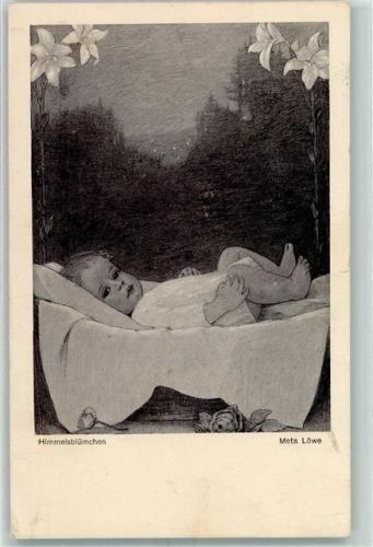 1926 Himmelsblümchen - Baby Verlag Girtanner Nr. 76 AK