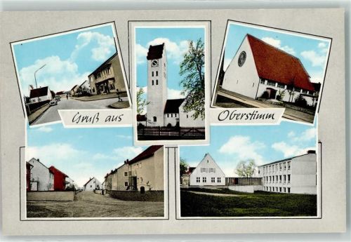 Oberstimm Dorfstraße VW-Käfer Kirche