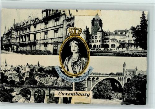 La Grande Duchesse Charlotte , gute Erhaltung AK