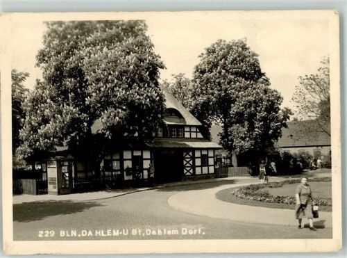Dahlem Bahnhof Telefonzelle