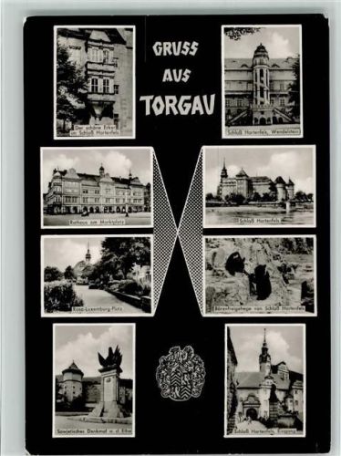 Torgau Rathaus Schloss Hartenfels Sowj. Denkmal
