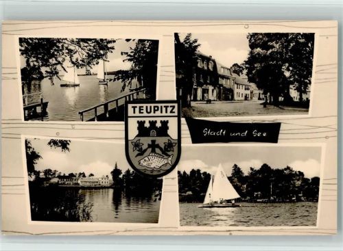 Teupitz Teupitzer See Segelboote