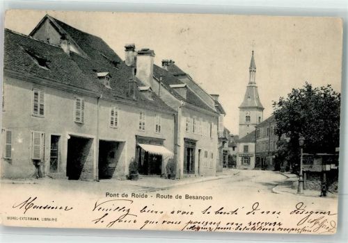 Pont-de-Roide 1904 Route de Besancon
