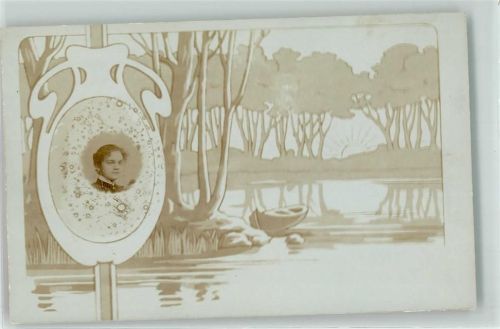 1903 Jugendstil Frauenbild