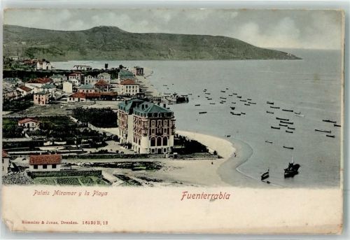 Fuenterrabia Hondarribia Gebrauchsspuren Palais Miramar y la Playa