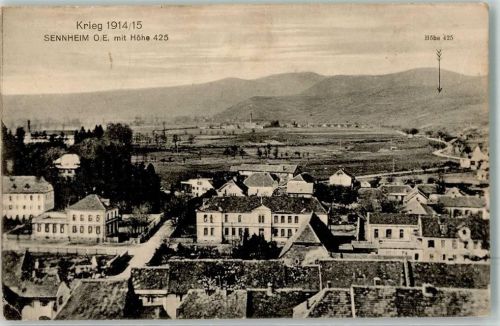 Cernay 1914 - 1915 mit Höhe 425