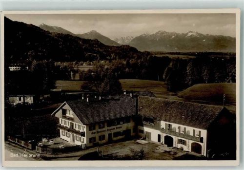 Bad Heilbrunn Kurpension Gasthaus Kaffee und Restaurant Kronschnabl