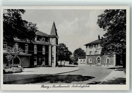 Pressig Bahnhofplatz
