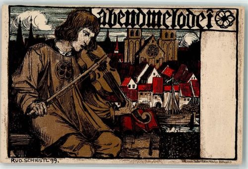 1899 Abendmelodie Geige