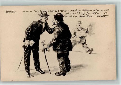 Kriegspostkarte 3369 - Strategen
