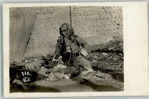 Skopje Tracht Ort handschriftlich