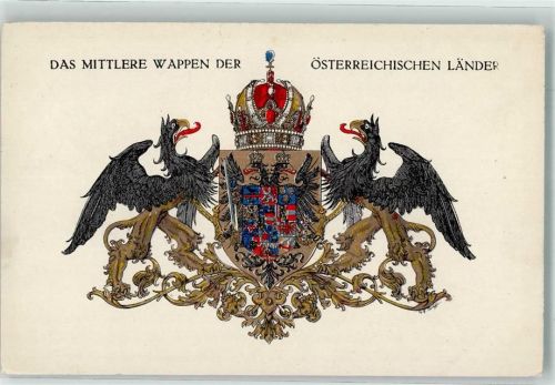 Nr. 285 Das mittlere Wappen der Österr. Länder