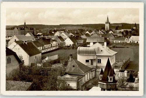 Blatná Blatna 1948 Foto AK