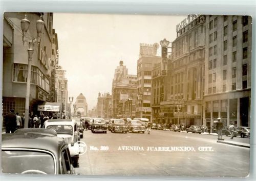 Mexiko City Avenida Juarez Oldtimer
