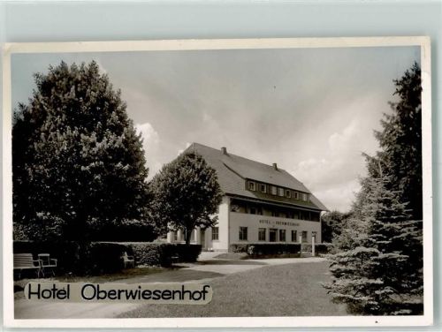 72297 W7291 Besenfeld FOTO KEINE AK Hotel Oberwiesenhof Ort handschriftlich
