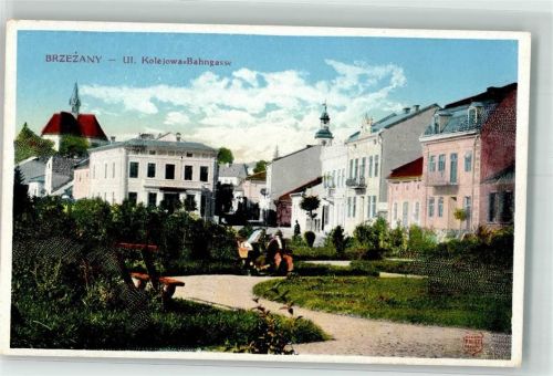 Strakonice Bahngasse Breschan Brežany