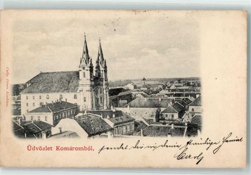 Komarom 1900 Kirche
