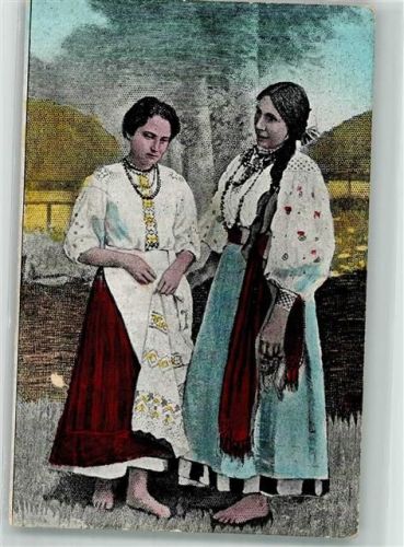 1914 - 1918 Volkstypen klerinrussische Typen Frauen