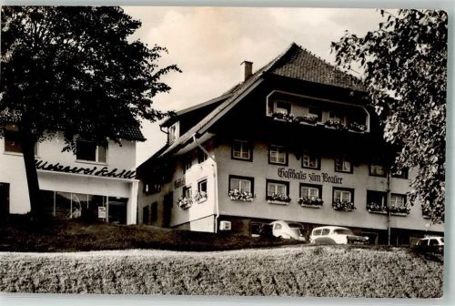 Schonach Gasthaus zum Brauer Auto VW Käfer Foto AK
