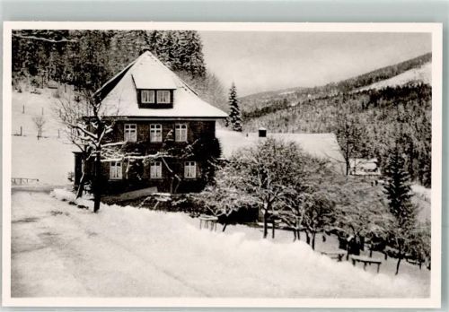Hundsbach Winter Gasthaus u. Pension zur schönen Aussicht