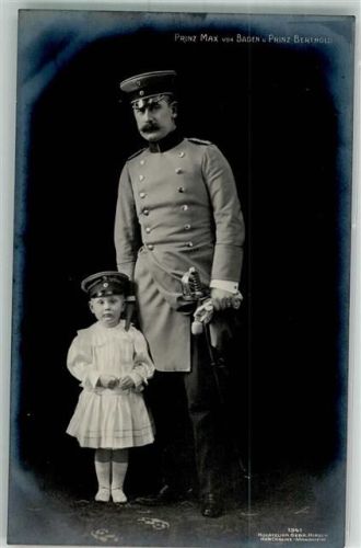 Prinz Max und Prinz Berthold Hofatelier Gebr. Hirsch 1341
