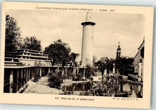 Pavillon Guadeloupe Ausstellung Paris 1935