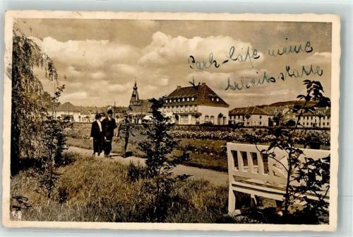St. Wendel Gasthaus Park Cafe in den Rosenanlagen